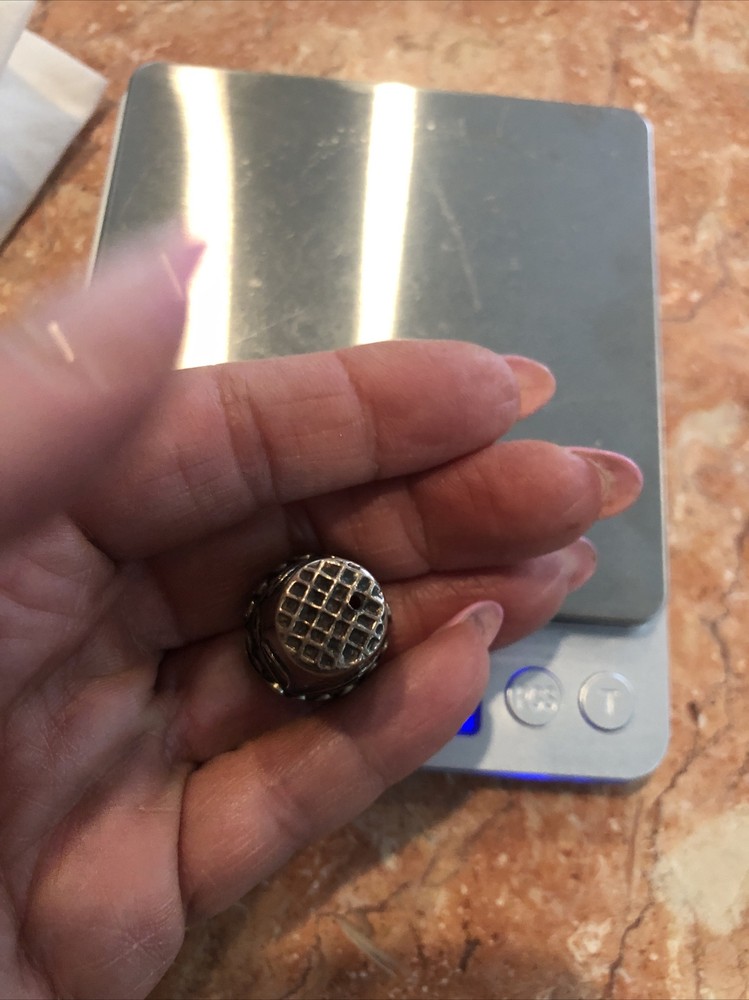 vintage sterling silver thimble 3.1 g