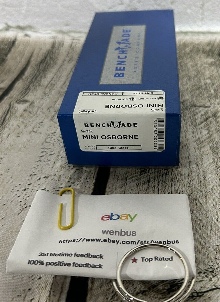 Benchmade 945 Mini Osborne Knife Blade