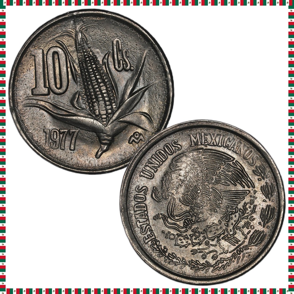 Mexico - 10 Centavos - 1977 - KM#434