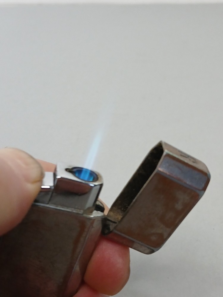 (2) Ronson Jet Lite Butane Refillable Lighters - Working