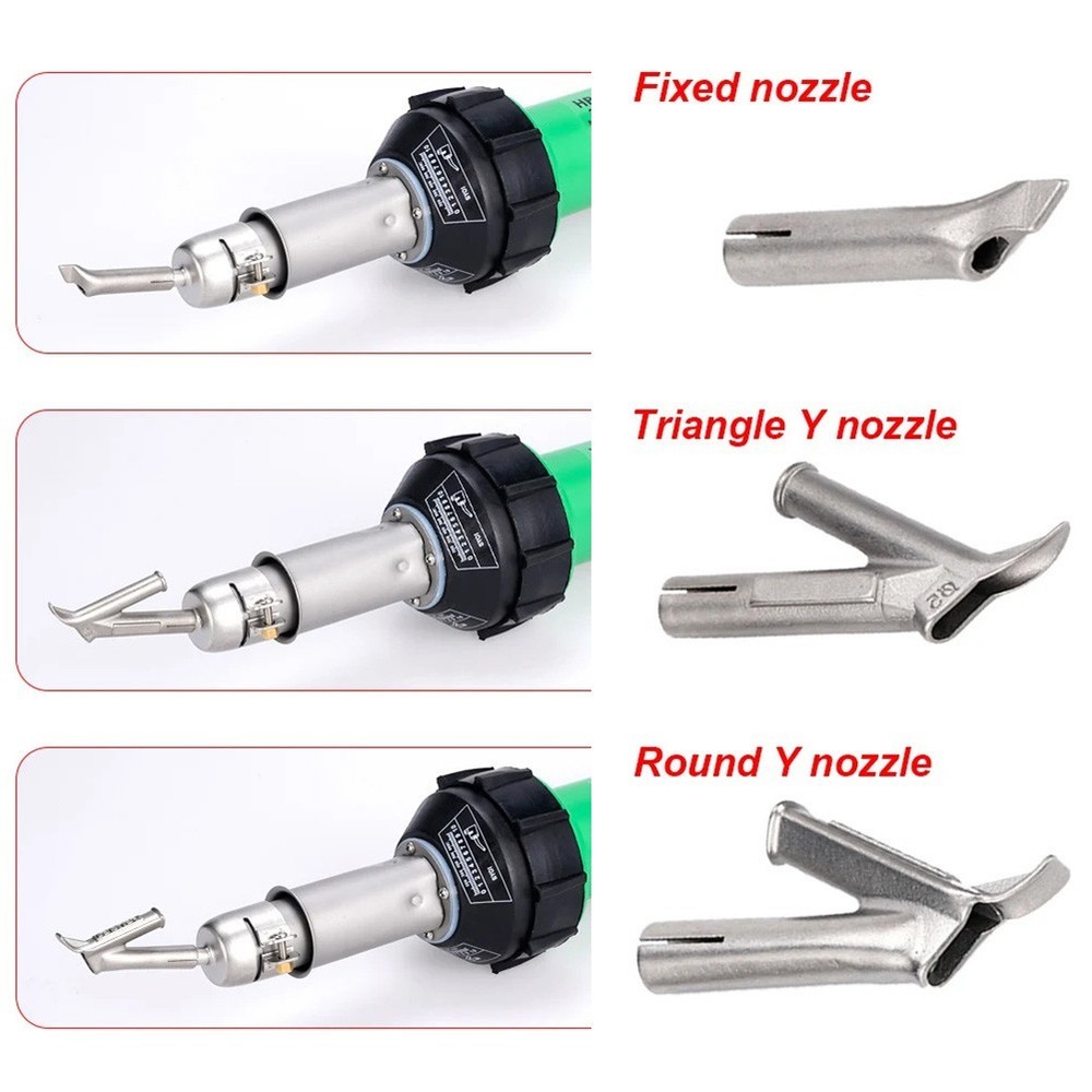 Premium Triangle Speed Welding Nozzle Set (4pcs) for Efficient Welding
