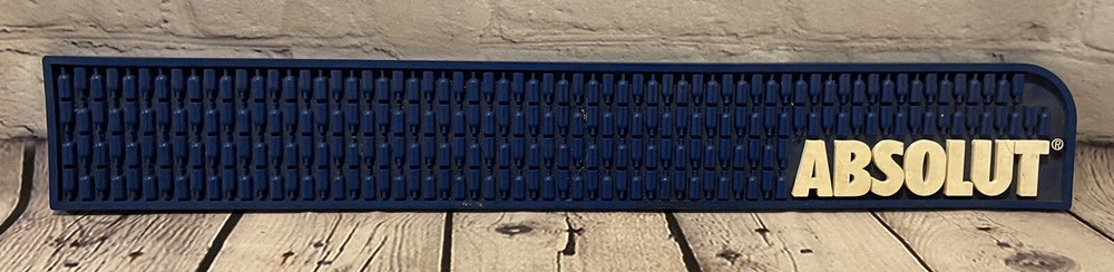 Absolut Vodka Bar Mat Wait Station Spill Drink