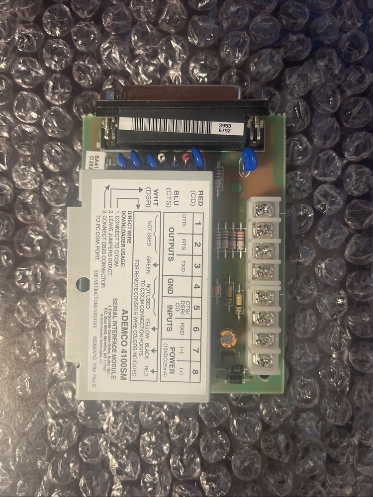 Honeywell ADEMCO Printer Interface Communication Module 4100SM