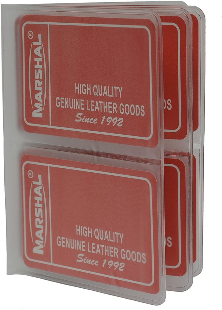 Marshal Plastic Wallet Inserts, Replacement Windows (D) Credit Card