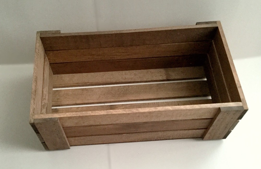Darla's Studio 66 DVD Holder Wood Crate