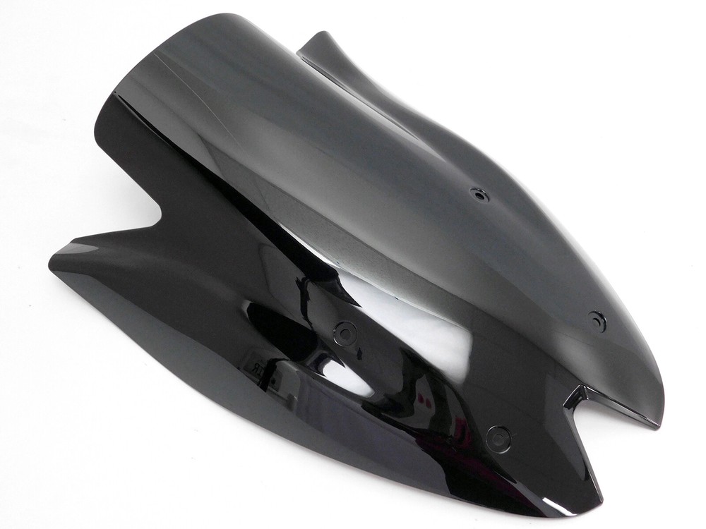 ABS Black Double Bubble Windscreen Windshield for 2010-2013 Kawasaki Z1000