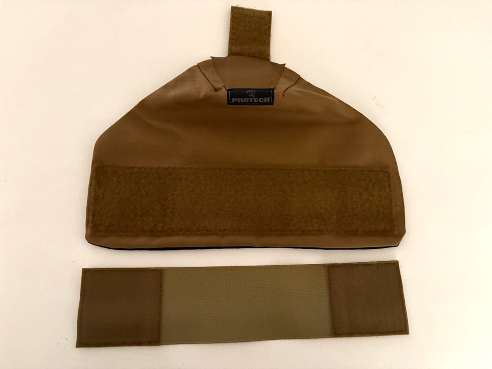 SAFARILAND/PROTECH Structured Upper Arm-Bicep Protector 2 Piece Coyote W/Strap.