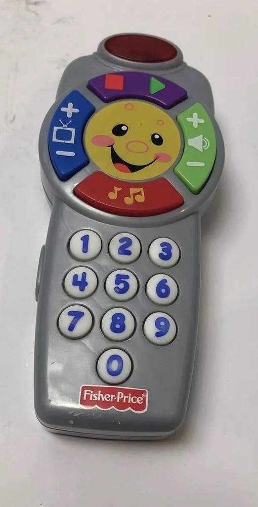 Fisher Price Click Learn Remote Control Educational Toy With Lights Sounds  A1