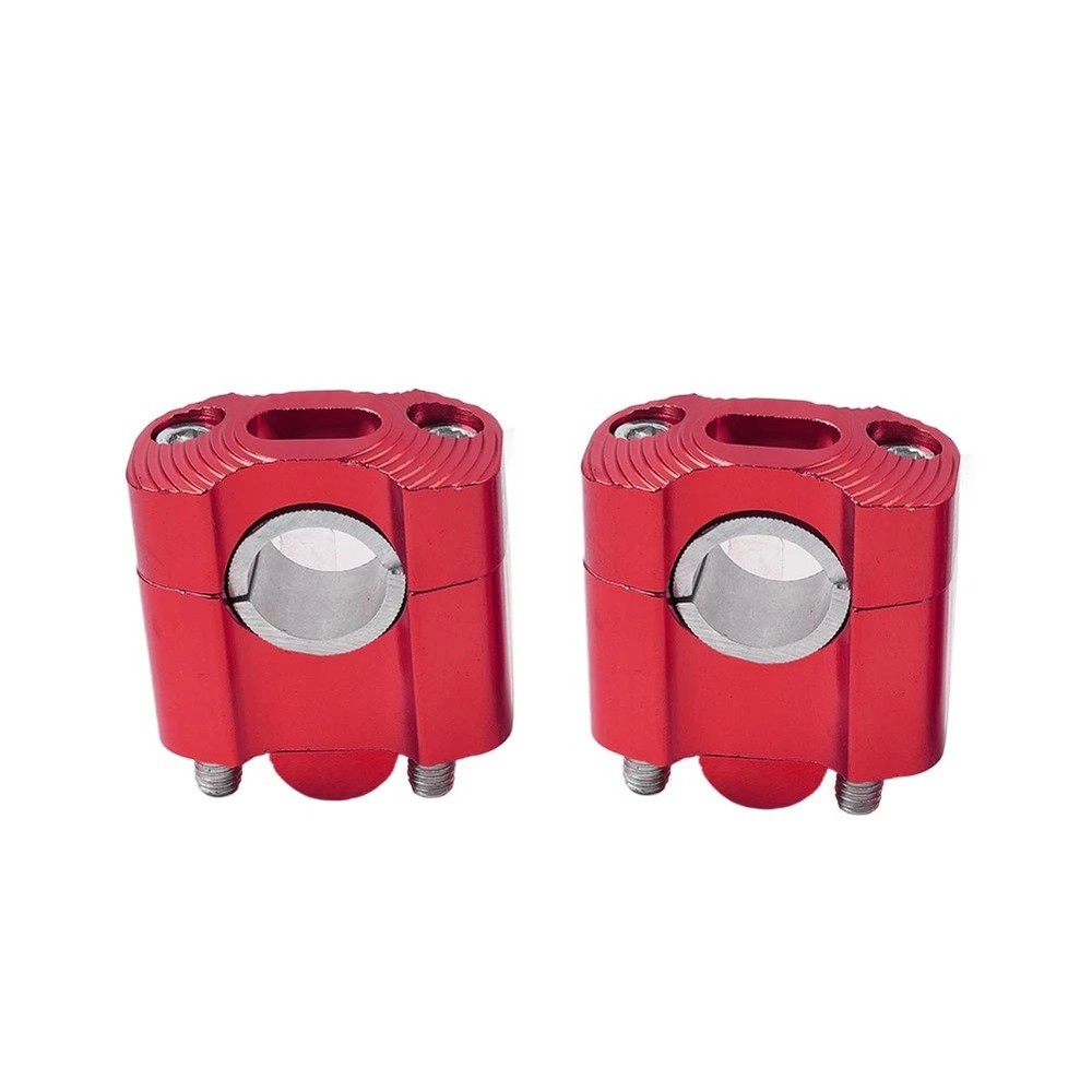 22mm 7/8'' 28mm Motorcycle HandleBar Handle Fat Bar Mount Clamps Riser Universal