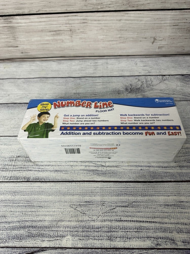 Learning Resources Step-by-Step Number Line 1-20 - Sealed