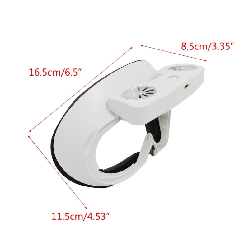 VR Facial Interface Brackets with 2Cooling Fan Soft Pad for Pico 4 VR Headset