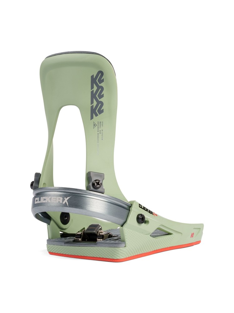 K2 Clicker X HB Women's Snowboard Bindings, Jade, Small