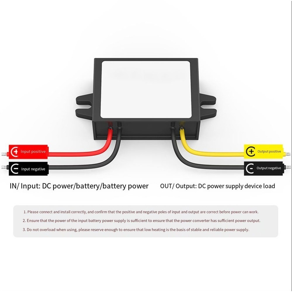 Casing Material: Plastic Input Voltage: 9-23V DC Rated Output Current: 3A