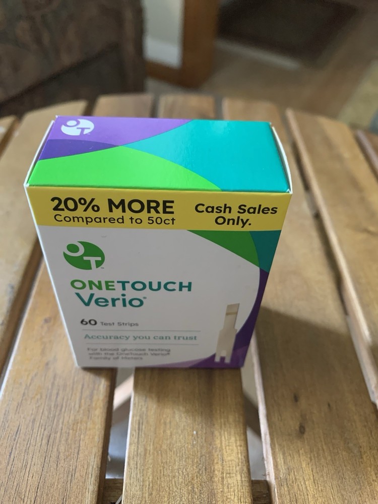 OneTouch Verio 60 Diabetic Test Strip