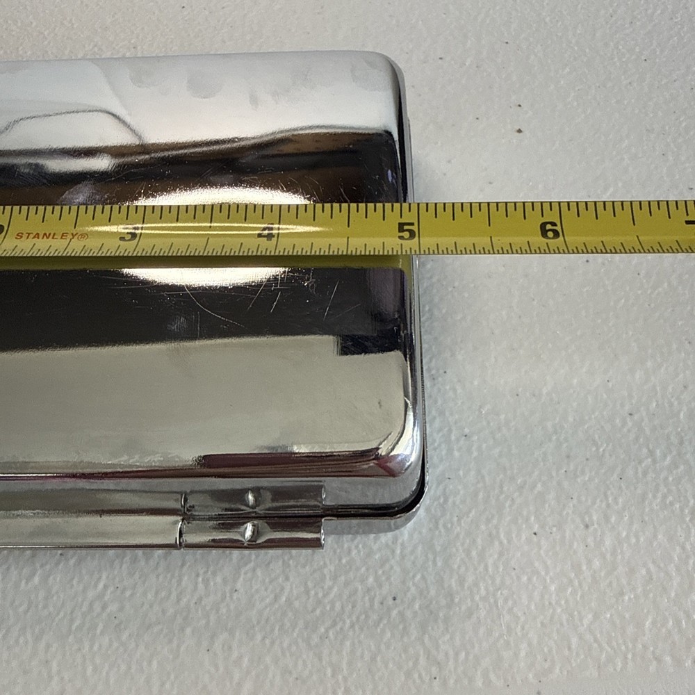 Silver Automatic Rolling Machine Tin Box Metal Roller Cigarette Tobacco Roll