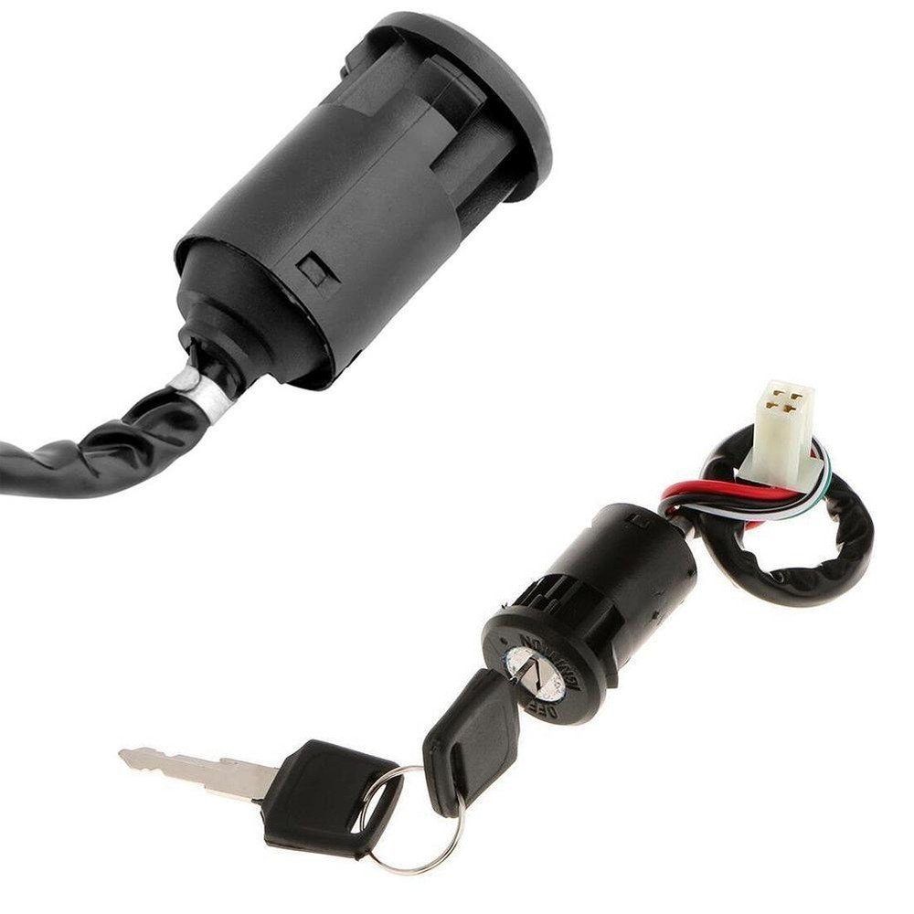 Essential Replacement Ignition Switch For 4 Wire Connection And 2 Keys
