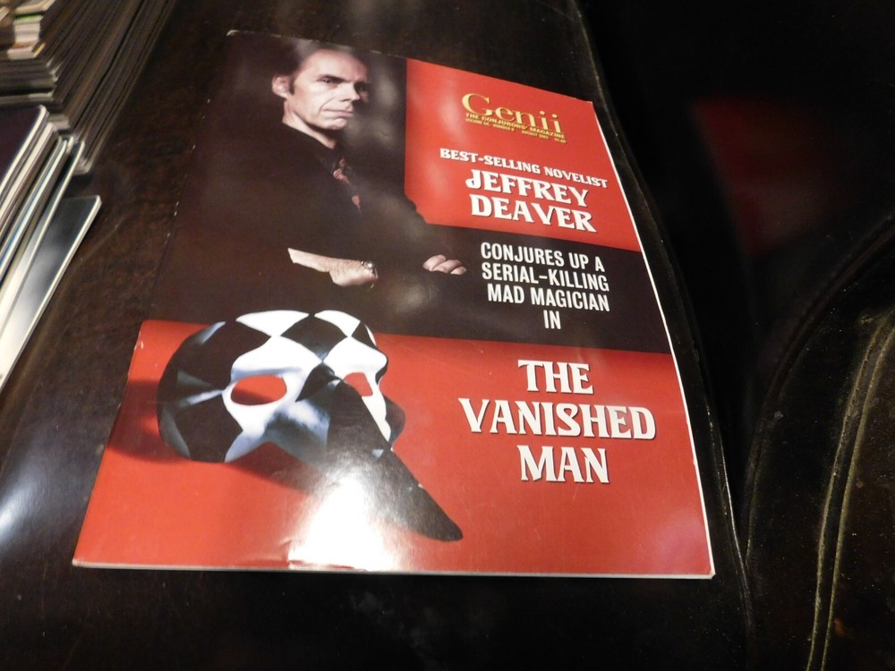 Genii Magic Magazine For Magicians 2003 August