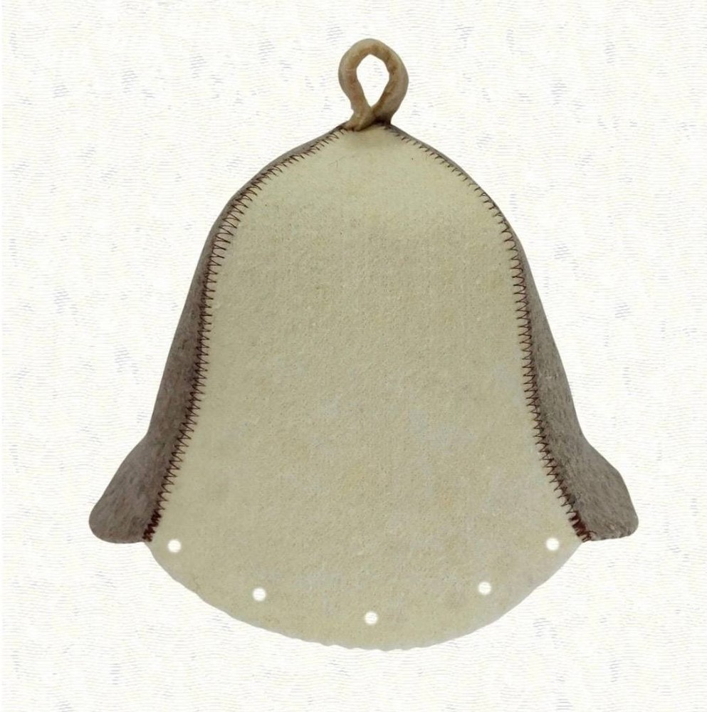 Wool Sauna Hat, Thermal Head Protection, Sauna Accessories