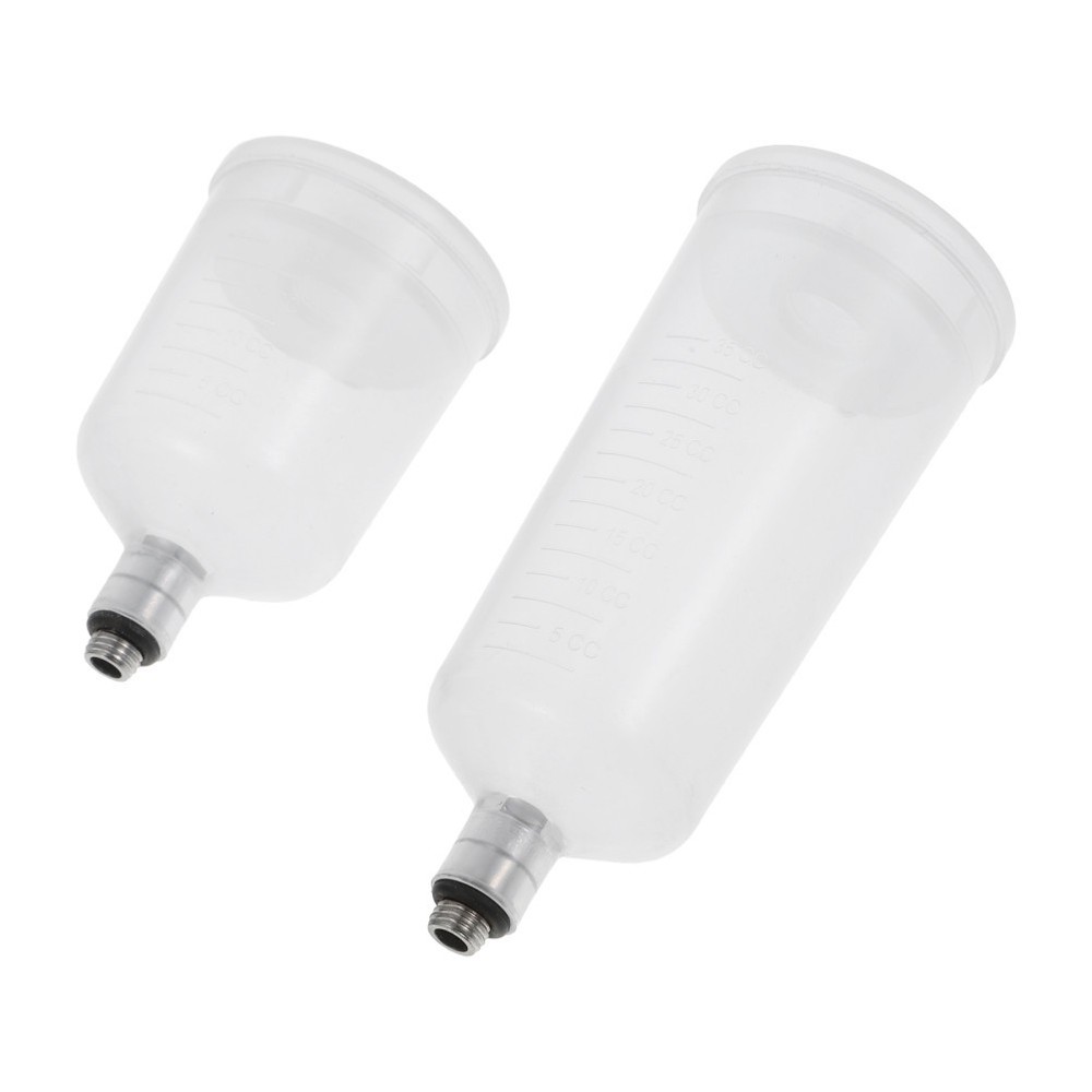 3 Pieces Airbrush Container Set Mini Plastic Paint Cups Replacement Part