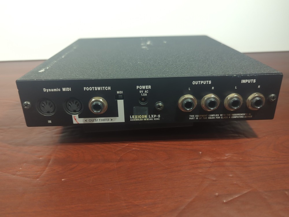 Lexicon LXP-5, Stereo Effects Processor, Delay, Chorus, Pitch, Vintage Unit