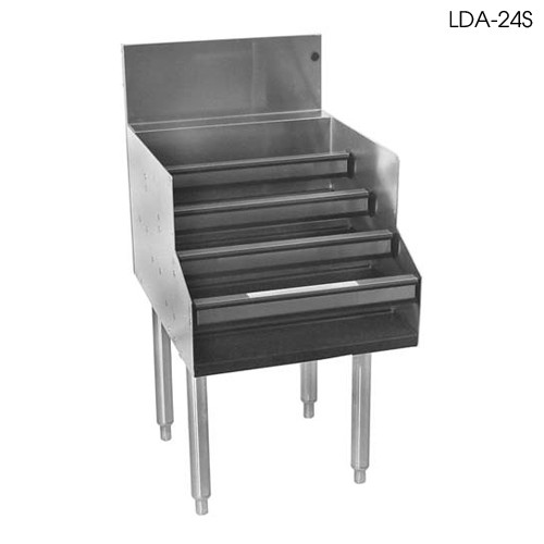 Glastender LDB24 24" Underbar 24" Liquor Display