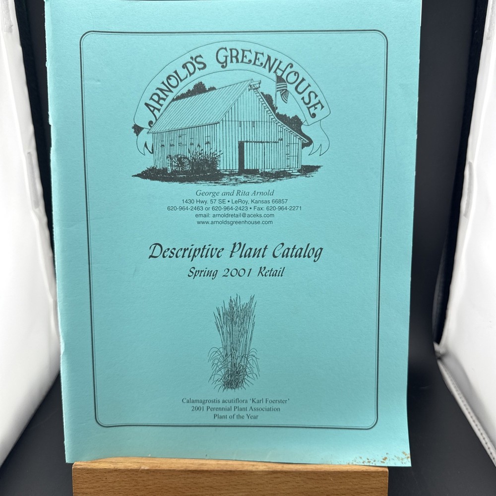 Arnold’s Greenhouse Spring 2001 catalog