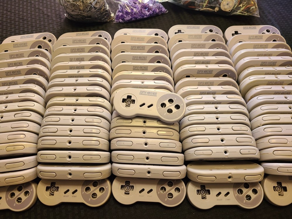 Refurbished SNES Super Nintendo Original Controller Authentic OFFICIAL SNS-005