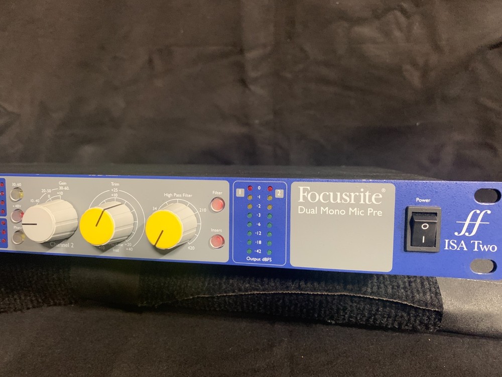 Focusrite Pro ISA Two Dual Mono Microphone Preamp