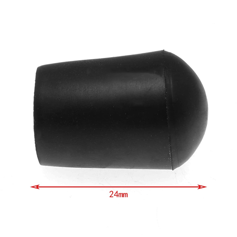 Maxmoral 2PCS Cello Endpin Stopper, Rubber Tip, One Size, black