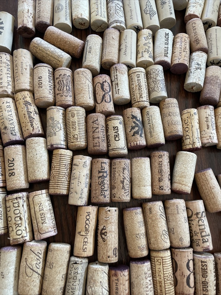 Wine Corks 100 ASSORTED USED WINE CORKS