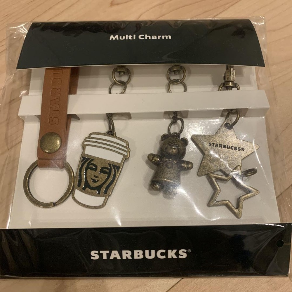 Starbucks Multi Charm Customization Journey 2025 Keychain