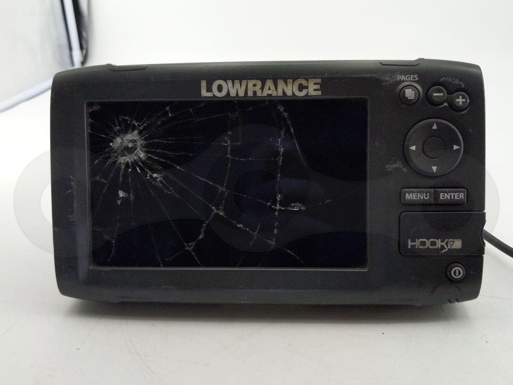 LOWRANCE HOOK 7 CHARTPLOTTER FISHFINDER GPS BOAT 7" HEAD UNIT SCREEN DISPLAY