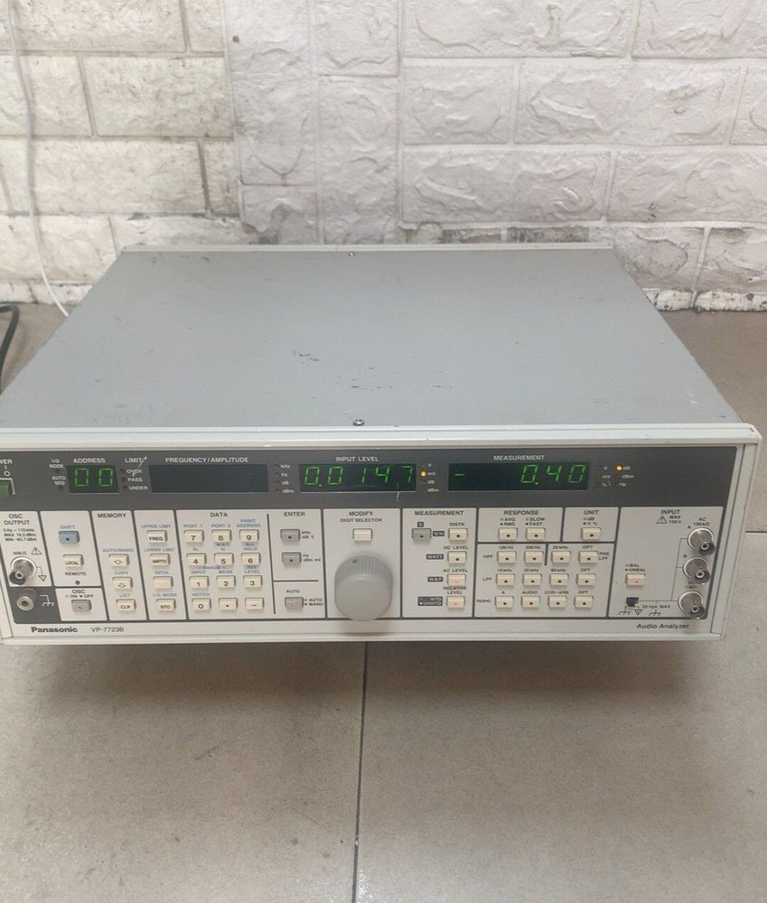 Panasonic VP-7723B Audio Analyzer VP7723B