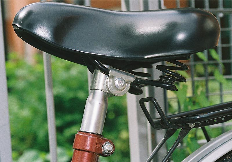 Bicycle Seat Guts Black Guts Clamp Single Rail Post Saddle Clamp Post Iron