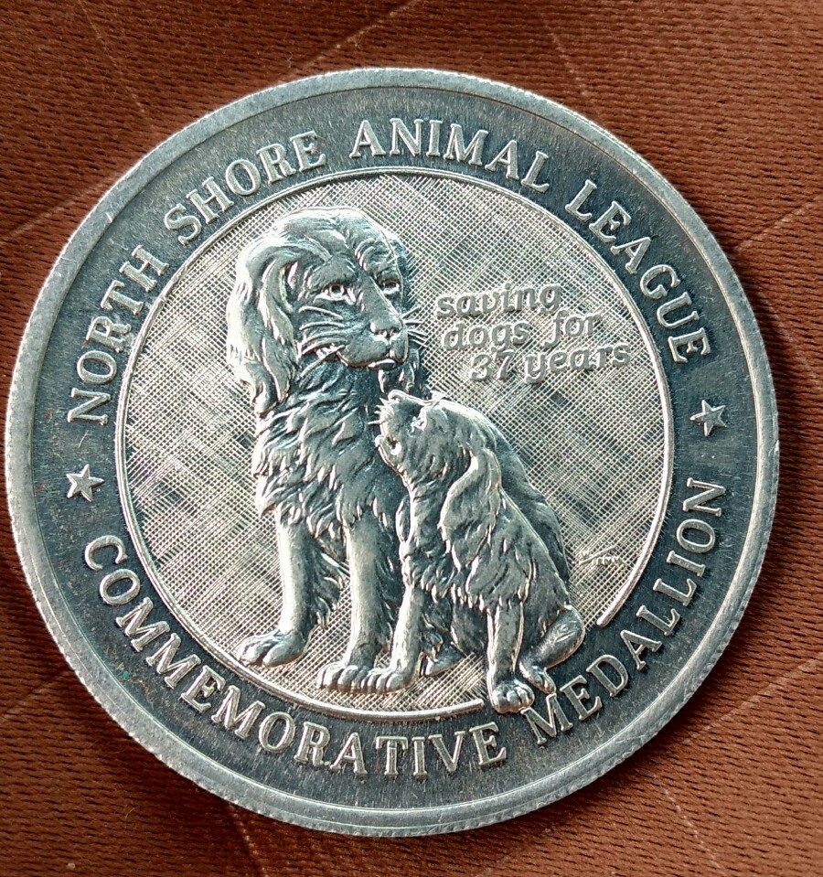 North Shore Animal League Commemorative Medallion