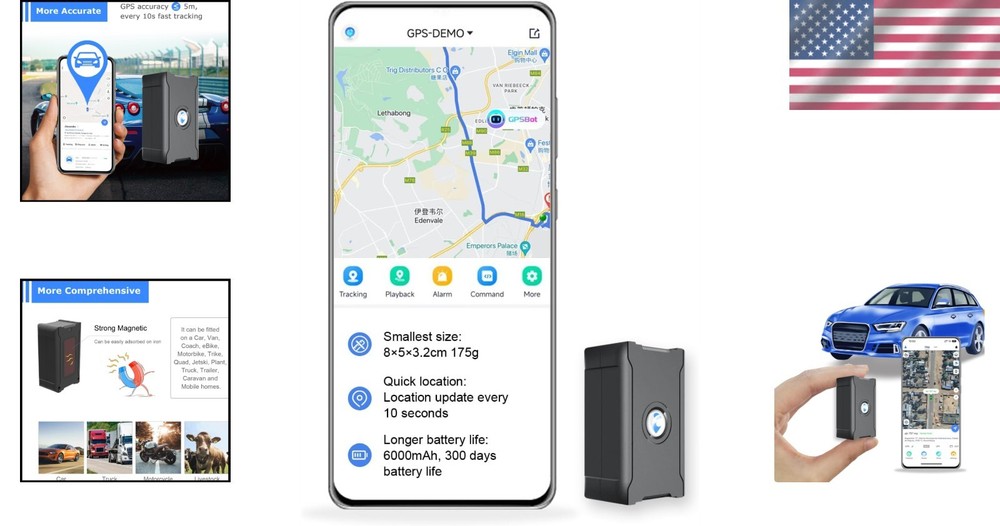 Advanced GPS Tracker with 90 Days Battery Life - Real-Time Tracking Solution