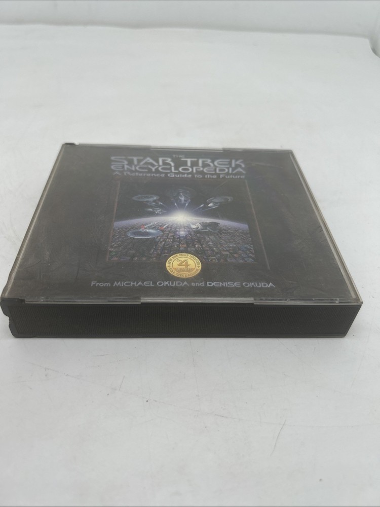 The Star Trek Encyclopedia: A Reference Guide To The Future 4 CD-ROM set (1997)