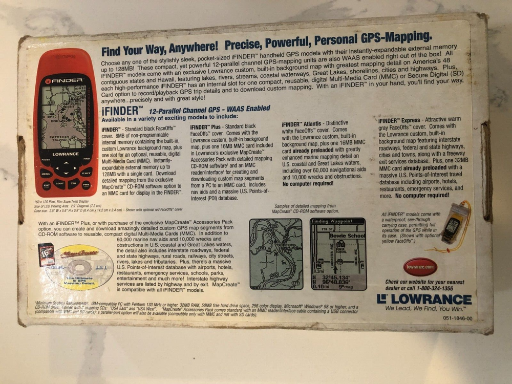 Lowrance iFinder Gps