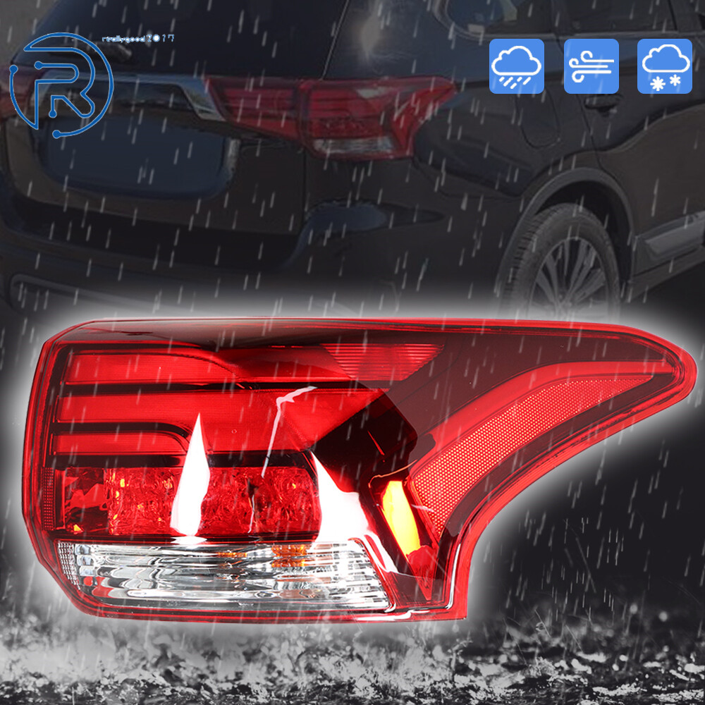 Passenger Right Side For 2016-2020 Mitsubishi Outlander Red Outer Tail Light