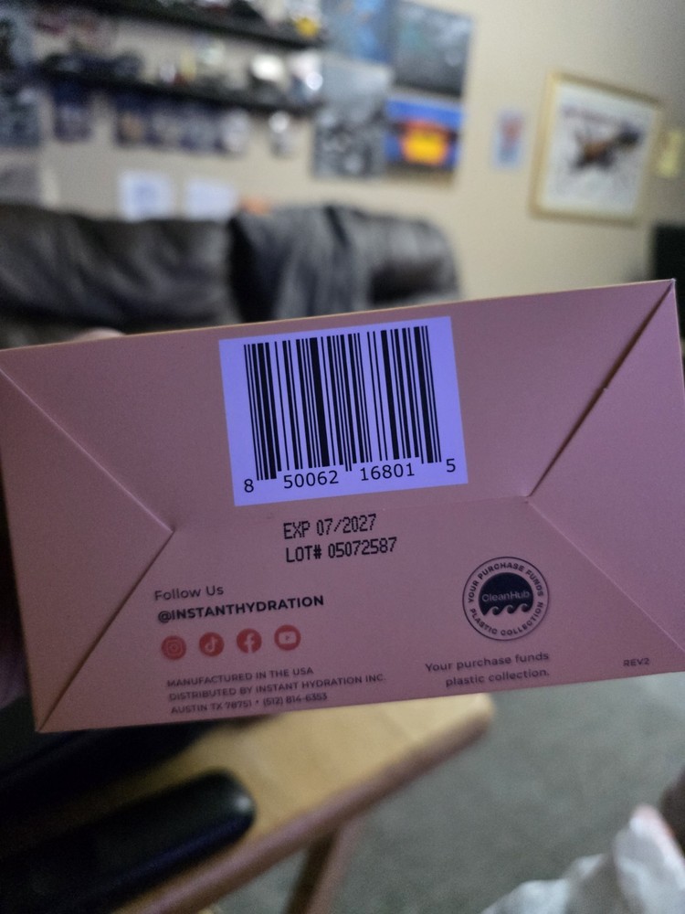 Instant Hydration Premium Electrolyte Drink Mix - Orange - 30 Packets