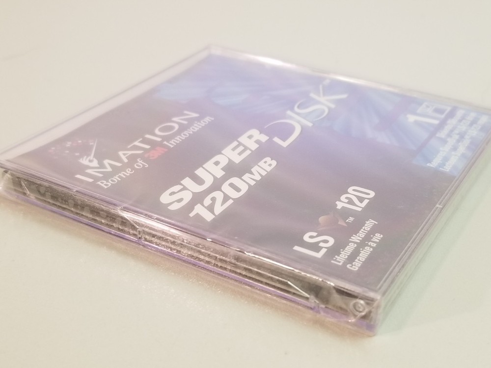 IMATION SUPER DISK 120 MB  New Sealed