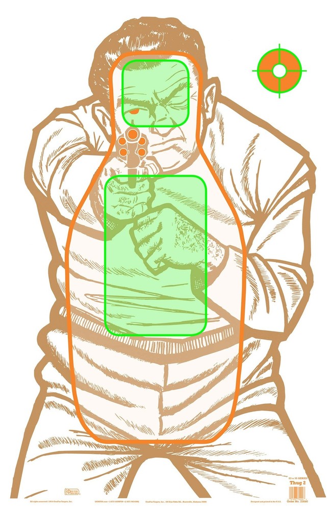 GunFun Aggressor - 9 Pack - 23x35