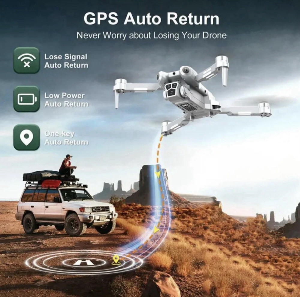 Drone -AR4 Pro With Camera, GPS Drone With Camera 4K