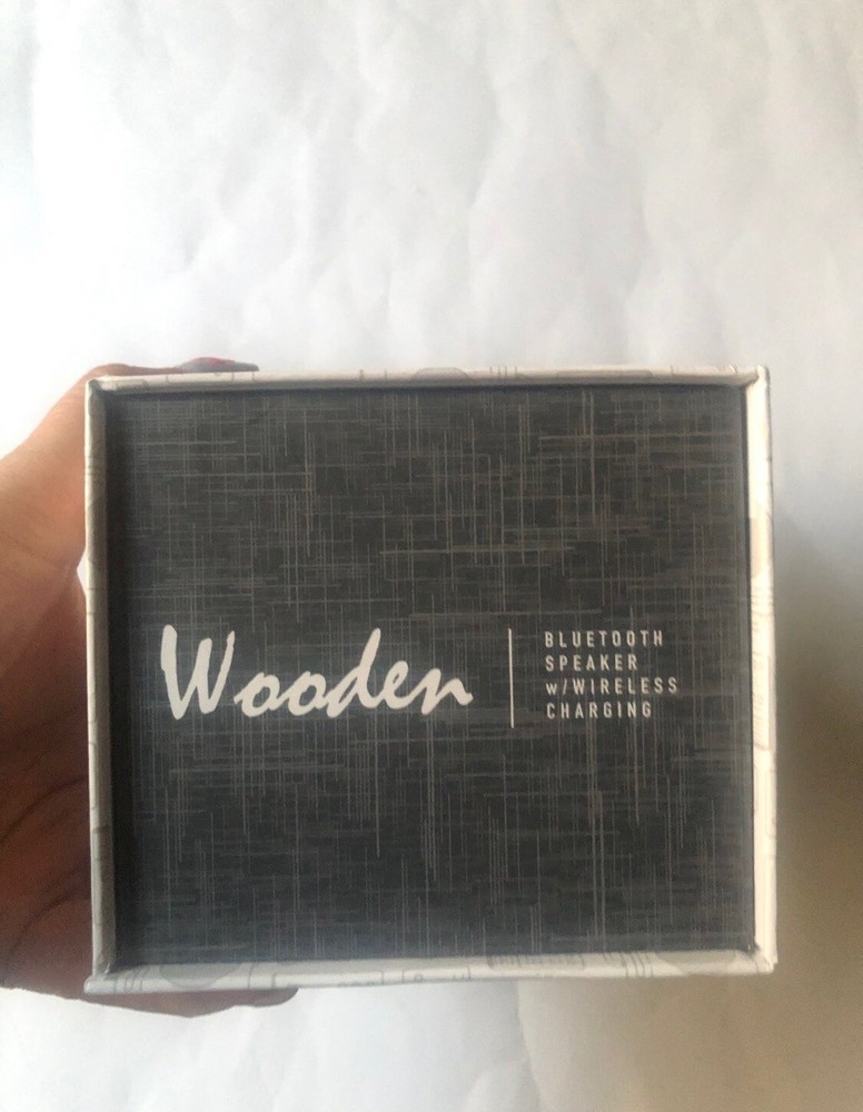 Leed’s Wooden Bluetooth Speaker with wireless Charging