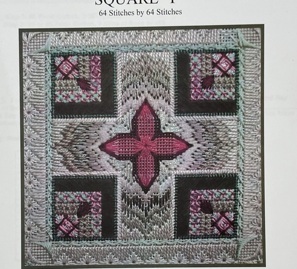 advanced Counted Canvas needlepoint My Way Carolyn Mitchell 6 projects in 1