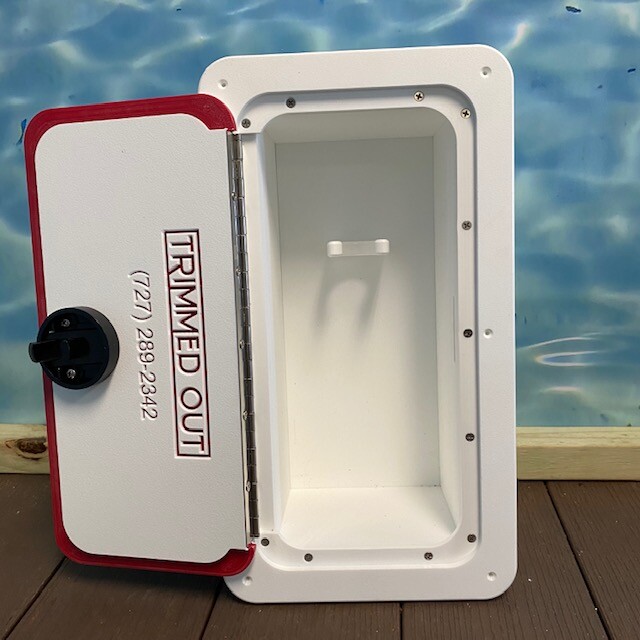 Emergency Rum Storage Box Starboard boat marine