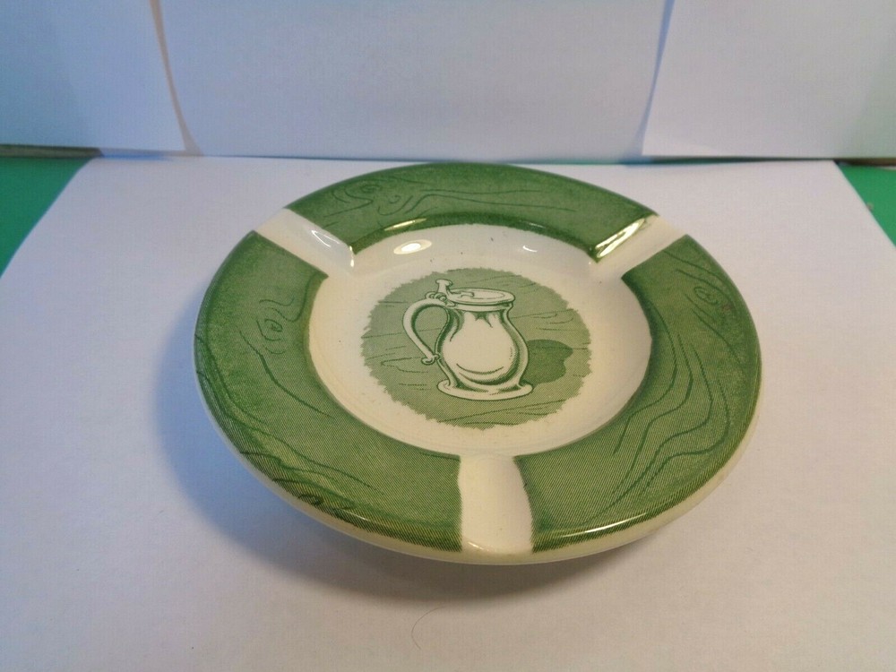 Restaurant Ware 5 1/2" Ashtray, Syrup Dispenser Pattern (Used/EUC)