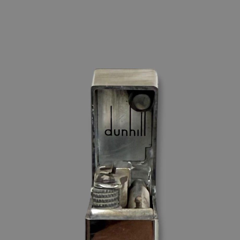 Dunhill Rollagas lighter Silver short RL8300 without box