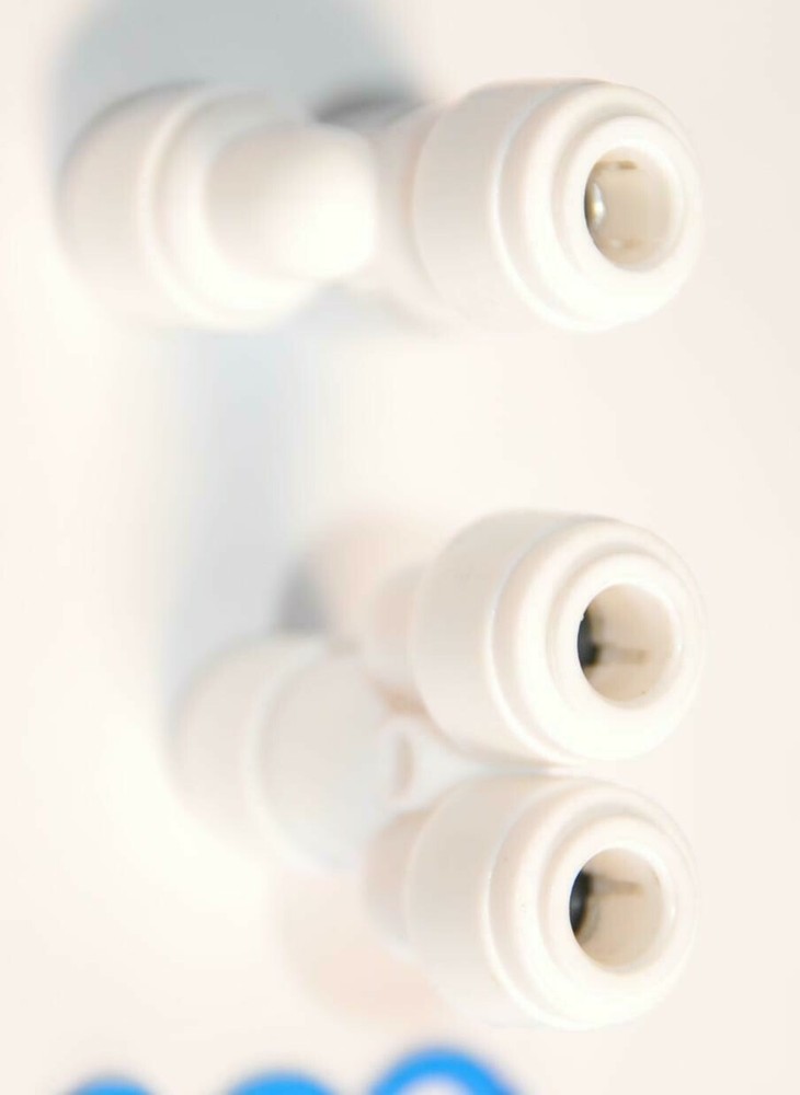 ¼” 3 TREE WAY UNION TEE TUBE QUICK PUSH CONNECT RO REVERSE OSMOSIS WATER FILTER