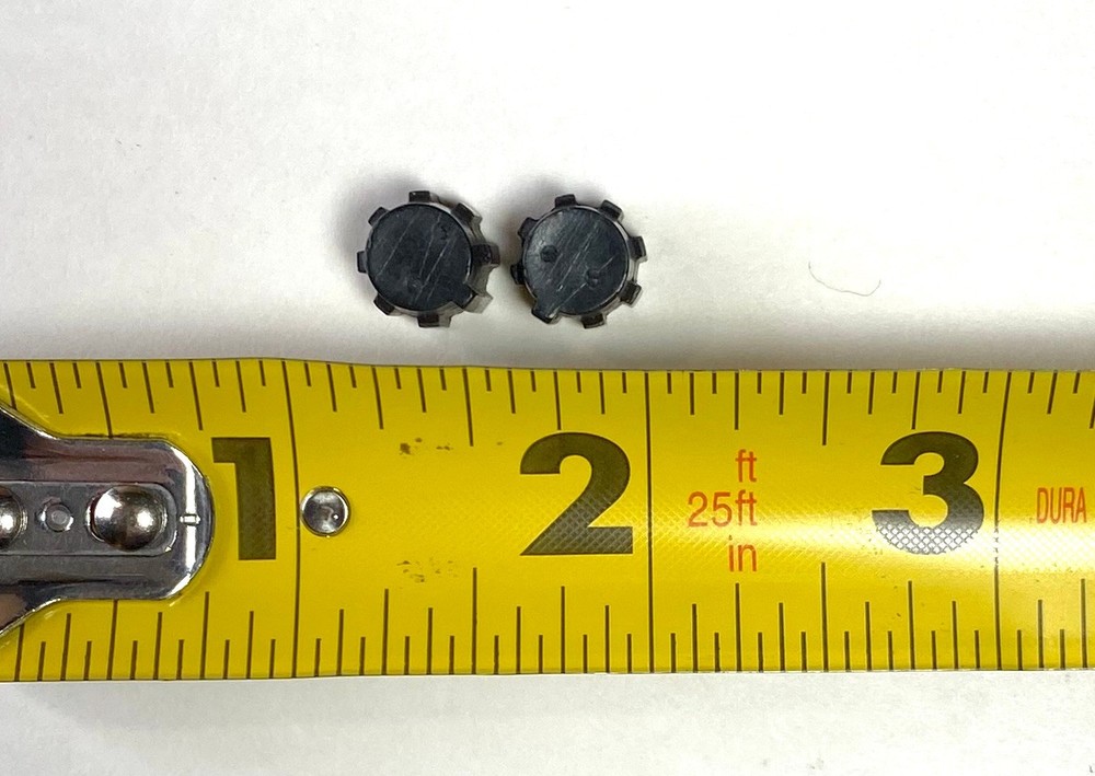 Original EICO Volt Meter Set of Knobs